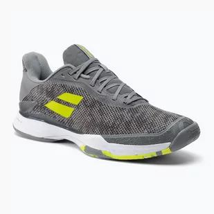 Buty do tenisa męskie Babolat Jet Tere All Court grey/aero - Buty sportowe męskie - miniaturka - grafika 1