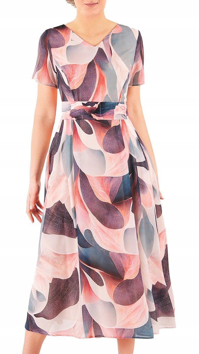 Sukienka Elena II 44 letnia damska na wesele elegancka na komunie wizytowa