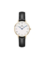 Zegarki męskie - Daniel Wellington Zegarek Petite Roman Numerals Shieffield DW00100686 Czarny - miniaturka - grafika 1