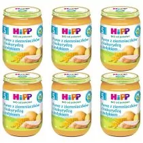Hipp Puree z ziemniaczków z kukurydzą i indykiem po 5. miesiącu zestaw 6 x 190 g Bio - Dania dla dzieci - miniaturka - grafika 1