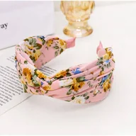 Ozdoby do włosów - Opaska Do Włosów Turbanka O417R - miniaturka - grafika 1