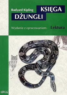Księga dżungli z opracowaniem - Lektury szkoła podstawowa - miniaturka - grafika 1