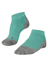 Skarpetki damskie - FALKE Kobiety Skarpety do biegania RU5 Race Short W Sso Oddychający I Szybkoschnący przeciw pęcherzom 1 Para, Niebieski Fiji 6423, 39-40 - miniaturka - grafika 1
