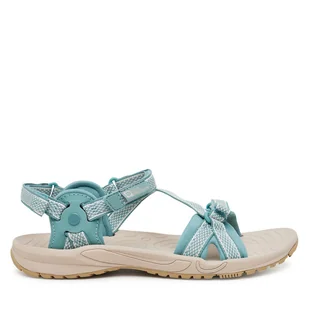 Sandały Jack Wolfskin Lakewood Ride Sandal M 4019041 Turkusowy - Sandały damskie - miniaturka - grafika 1