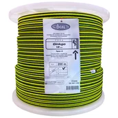 Sprzęt wspinaczkowy - Lina arborystyczna Beal Ginkgo 12mm 200m Kolor: czarny/żółty - miniaturka - grafika 1
