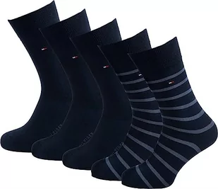 Tommy Hilfiger Skarpety męskie CLSSC, Navy, 43 EU - Skarpetki męskie - miniaturka - grafika 1