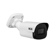 Kamery IP - Kamera IP tubowa 5Mpx BCS-P-TIP25FSR4-Ai2 biała - miniaturka - grafika 1