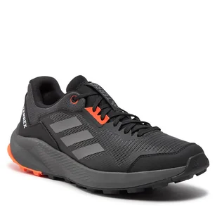 Buty do biegania adidas Terrex Trail Rider Trail Running IF0385 Szary - Buty trekkingowe męskie - miniaturka - grafika 1