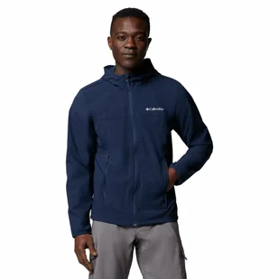 Męska kurtka softshellowa Columbia Heather Canyon II Jacket collegiate navy - L - Kurtki męskie - miniaturka - grafika 1