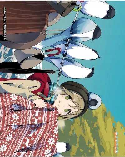Plakat Anime Manga Yuru Camp yc_013 A1+ (custom)