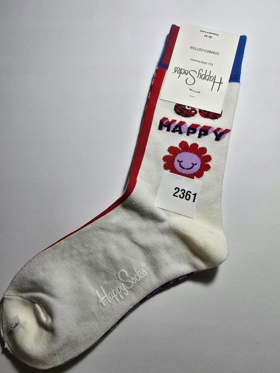 Kolorowe skarpety Happy Socks unisex rozmiar 36-40 (2361)