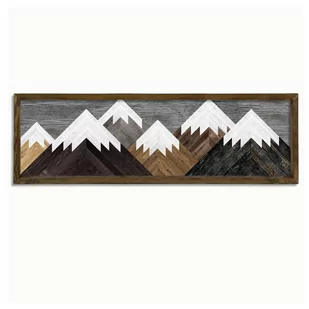 Obraz Mountains, 120x35 cm - Obrazy i zdjęcia na płótnie - miniaturka - grafika 1