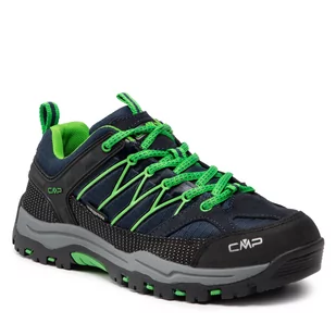Trekkingi CMP - Rigel Low Trekking Shoe Kids Wp 3Q54554J B.Blue/Gecko 51AK - Buty trekkingowe dziecięce - miniaturka - grafika 1