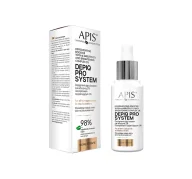 Kremy do twarzy - Depigmentujący booster z alfa-arbutyną 1% - Apis Depiq Pro System - 30 ml - miniaturka - grafika 1