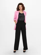 Spodnie damskie - ONLY Spodnie materiałowe 15258191 Czarny Wide Leg - miniaturka - grafika 1