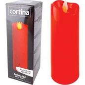 Świece - ŚWIECZKA LED WKŁAD DO ZNICZA ZNICZY RUCHOMY PŁOMIEŃ NA BATERIE ŚWIECA 15cm - miniaturka - grafika 1