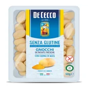 Szybkie dania obiadowe - Gnocchi bezglutenowe Senza Glutine 500g - De Cecco kluski świeże włoskie - miniaturka - grafika 1