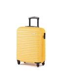 Plecaki - Wittchen Mała Twarda Walizka 56-3A-311-50 Żółty - miniaturka - grafika 1