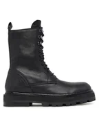 Botki damskie - Patrizia Pepe Trzewiki 8Y0122/L005-FB30 Czarny - miniaturka - grafika 1