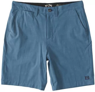 Spodnie i spodenki dla chłopców - Billabong CROSSFIRE BLUE LAGOON męskie spodenki lniane - 36 - grafika 1