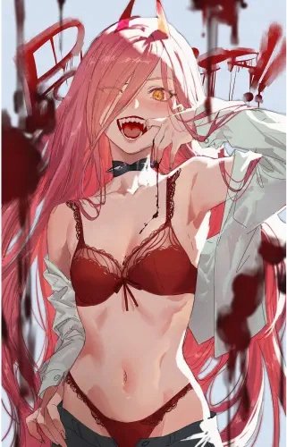 Plakat Anime Chainsaw Man CHM_100 A2 (custom)