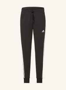 Adidas Spodnie Dresowe Essentials schwarz - Moda i Uroda OUTLET - miniaturka - grafika 1