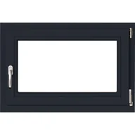 Okna - Lupol 3-szybowe fasadowe lakier kolor antracyt O2 90 RU 865x535 mm - miniaturka - grafika 1