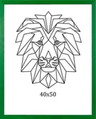 Ramki na zdjęcia - Drewniana ramka na plakat, zielona, 40x50 cm - miniaturka - grafika 1