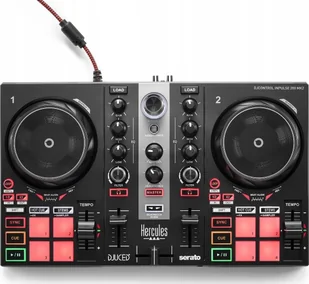 Hercules Hercules DJControl Inpulse 200 MK2 - Kontroler DJ - Akcesoria do komputerów stacjonarnych - miniaturka - grafika 1