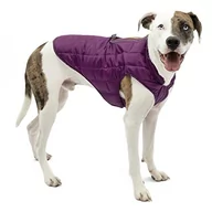 Płaszcze damskie - Kurgo Loft kurtka dla psów, dwustronny płaszcz dla psa na zimną pogodę, fioletowy/szary, rozmiar L - miniaturka - grafika 1