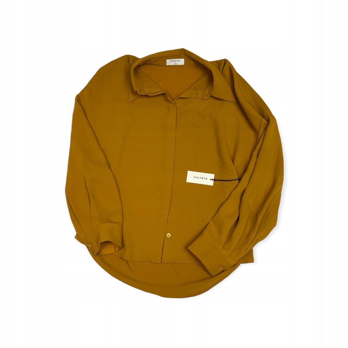 Damska bluzka długi rękaw guziki BATON S