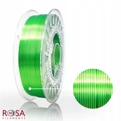 Filamenty i akcesoria do drukarek 3D - Filament ROSA3D PLA SILK 1,75mm 800g Zielony Green - miniaturka - grafika 1