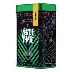 Yerbera Puszka Verde Mate Green Ananas 0,5kg - Soki i herbatki dla dzieci - miniaturka - grafika 1