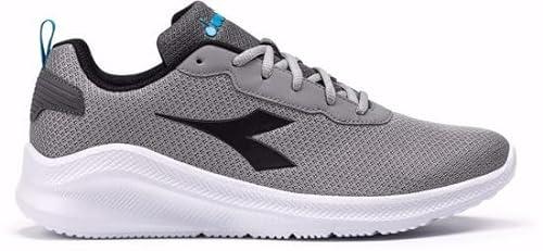 Diadora Robin 5 Męskie trampki Alloy/Steel Gray/Black, 47 EU, Alloy Steel Czarny, 47 EU