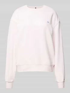 Bluza z wyhaftowanym logo - Bluzy damskie - miniaturka - grafika 1