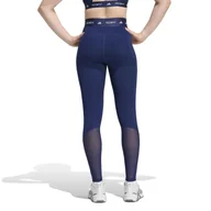 Legginsy - Legginsy treningowe damskie adidas TECHFIT niebieskie JZ0792 - miniaturka - grafika 1