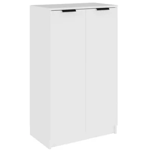 Lumarko Szafka na buty, biała, 59x35x100 cm, materiał drewnopochodny - Szafki na buty - miniaturka - grafika 3