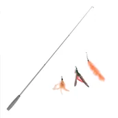 Zabawki dla kotów - TIAKI Wędka dla kota 3 w 1  - 1 szt. - miniaturka - grafika 1