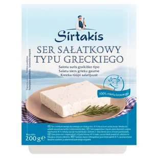 Sirtakis Ser Sałatkowy Plaster 200G - Szybkie dania obiadowe - miniaturka - grafika 1