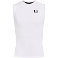 Koszulki męskie - Koszulka męska Under Armour HeatGear Comp SL White M - miniaturka - grafika 1