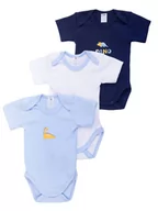 Body dla niemowląt - Body chłopięce z krótkim rękawem dino 3PAK 86 YOCLUB - miniaturka - grafika 1