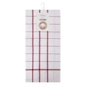 Ściereczki, gąbki, czyściki - Ściereczka EUROFIRANY Check 463278 50 x 70 cm Biało-czerwony - miniaturka - grafika 1