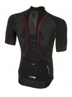 Kurtki rowerowe - Suprema AirX Jersey BLACK-RED - L - miniaturka - grafika 1