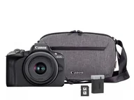 Aparaty Cyfrowe - Canon EOS R50 Travel Kit - miniaturka - grafika 1