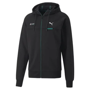Bluza z kapturem męska Puma MAPF1 czarna 53490601-S - Bluzy męskie - miniaturka - grafika 1