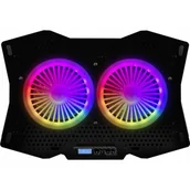 Podkładki chłodzące pod laptopa - ModeCom PL-MC-CF-18-RGB - miniaturka - grafika 1