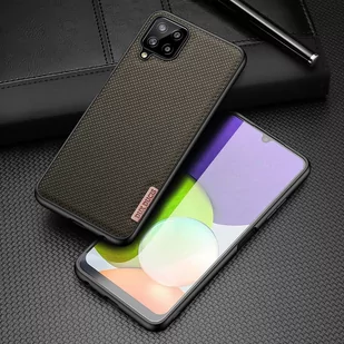 Dux Ducis Fino etui pokrowiec pokryty nylonowym materiałem Samsung Galaxy A22 4G zielony - Etui i futerały do telefonów - miniaturka - grafika 2