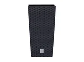 Donice - Prosperplast prosper Plast doniczka, antracytowy DRTS225-S433 - miniaturka - grafika 1