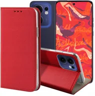 Etui i futerały do telefonów - ETUI Z KLAPKĄ DO OPPO RENO13 F 4G / 5G CZERWONE ZAMYKANE MAGNETYCZNE KABURA - miniaturka - grafika 1