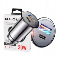 Ładowarki samochodowe - ŁADOWARKA SAMOCHODOWA SZYBKIE ŁADOWANIE STABILNA USB USB-C MOCNA 3A PD 30W - miniaturka - grafika 1